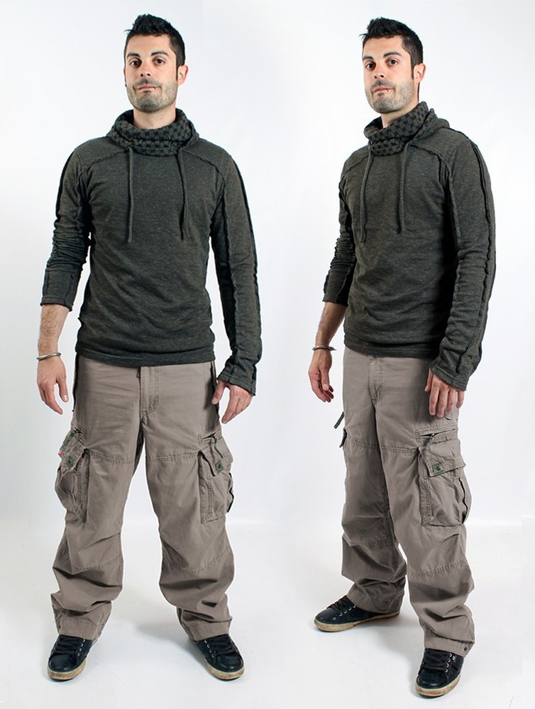 Grey Toonzshop Molecule Cargo Pants 45019 Men Pants | 09357WVTM