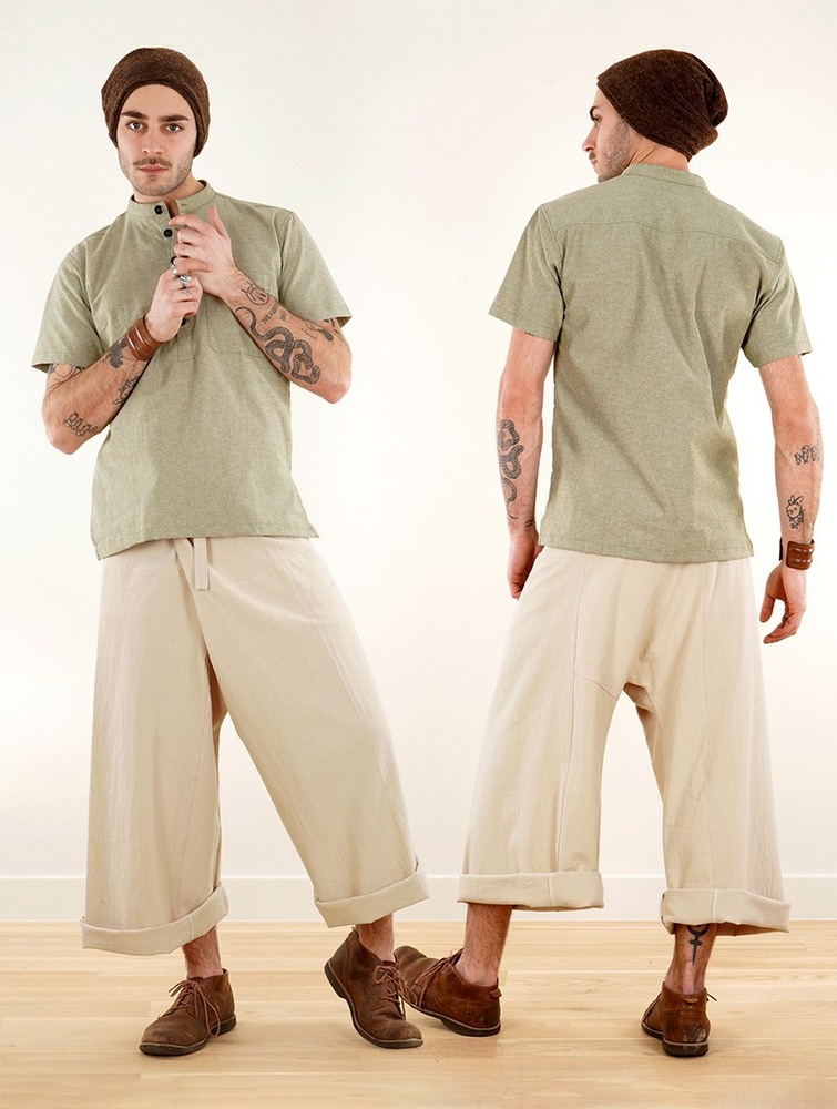 Many colours available Toonzshop Thaï Gender Neutral Fishermen Pants Men Pants | 83416ZLPE