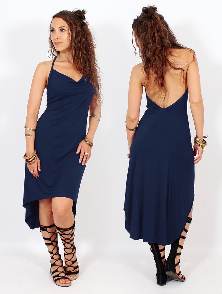 Night blue Toonzshop Trisha Dress Women Dress | 01398YOKC