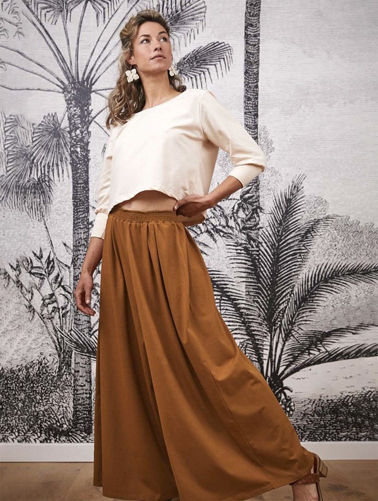 Ochre Toonzshop Booh Flared Loose Pants Women Pants | 80537IJFY