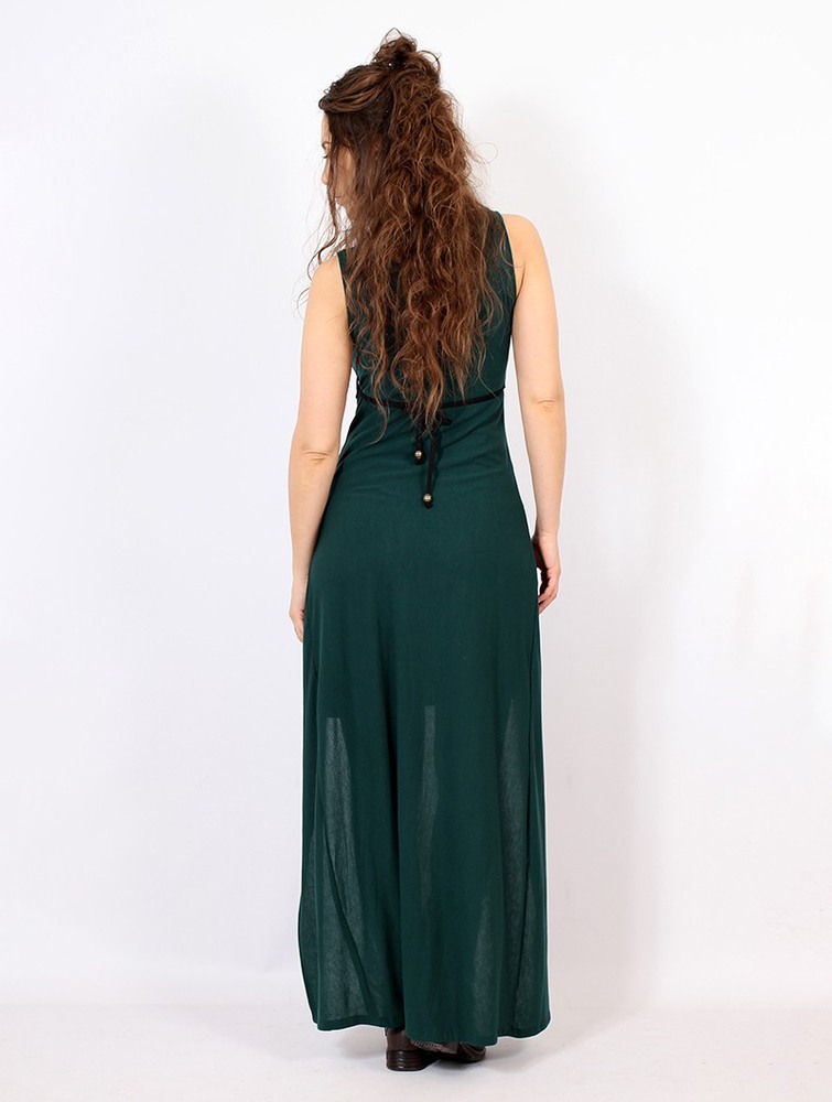 Peacock teal Toonzshop Azeälya Long Dress Women Dress | 74516MBLO