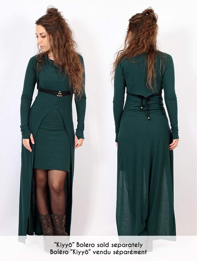 Peacock teal Toonzshop Azeälya Long Dress Women Dress | 74516MBLO