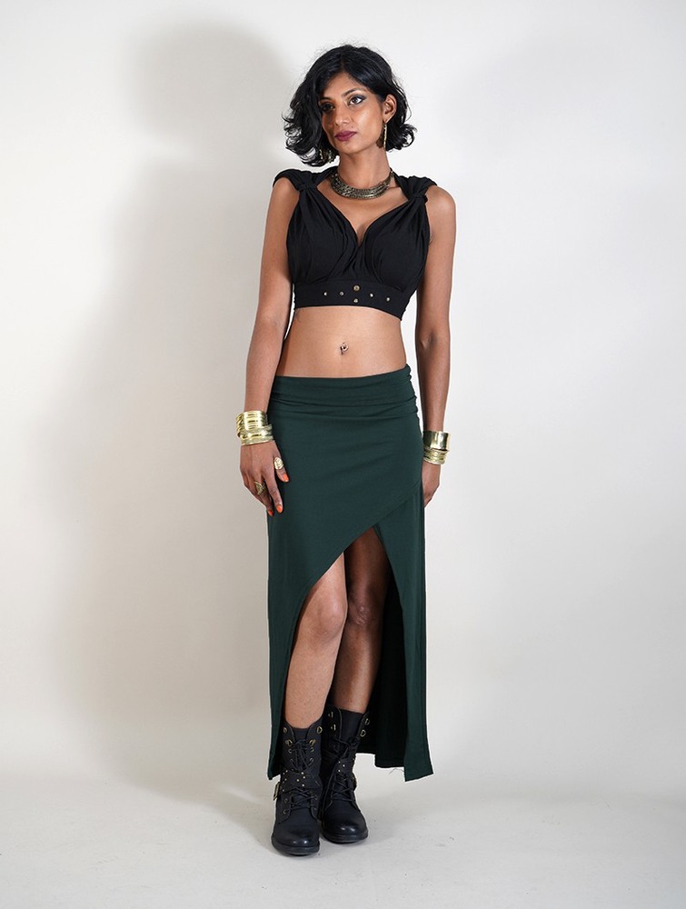 Peacock teal Toonzshop Naïade Skirt Women Skirt | 69573LGMY