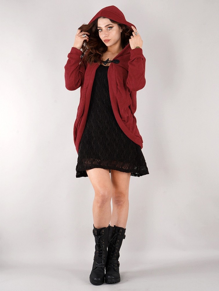 Red Toonzshop Thin Shandili Cardigan Women Cardigan | 27143AMLD