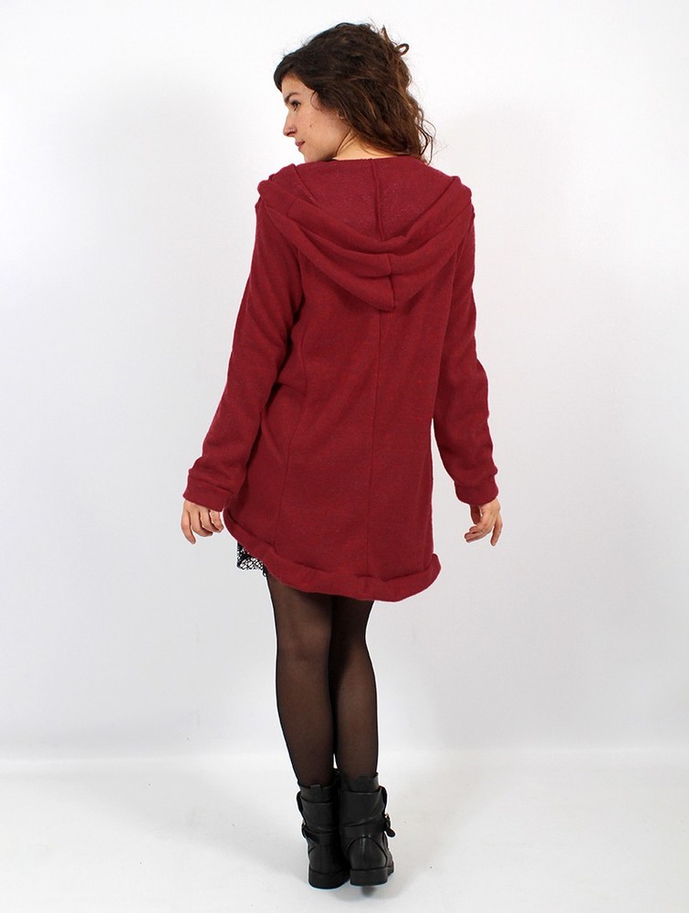 Red Toonzshop Thin Shandili Cardigan Women Cardigan | 27143AMLD