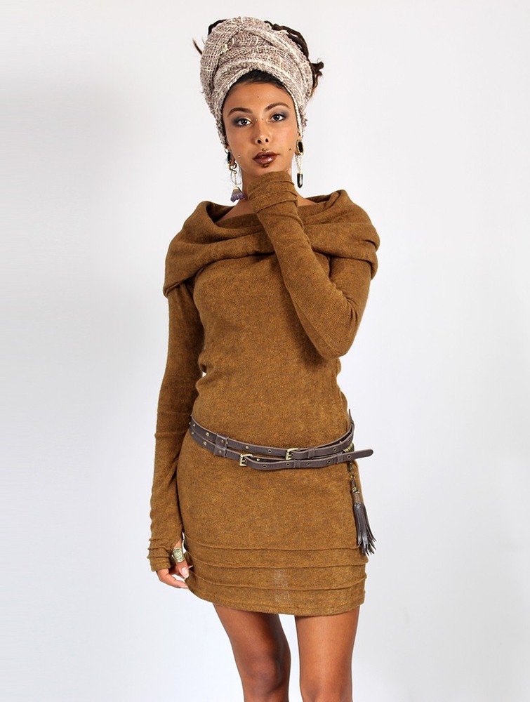 Rusty Toonzshop Chryzalide Sweater Dress Women Dress | 51742HLSE