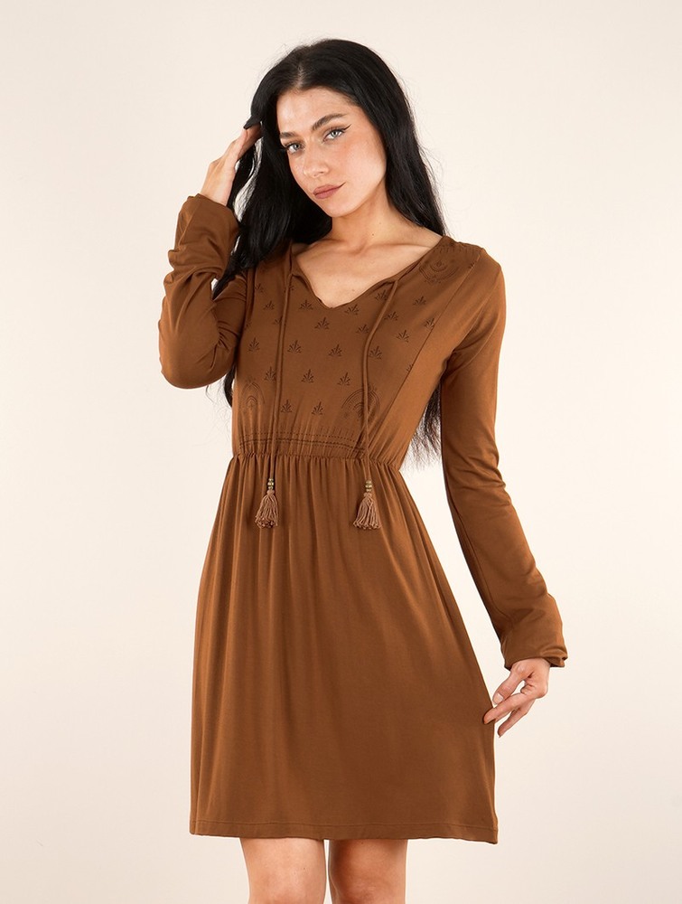 Rusty Toonzshop Eireen Long Sleeve Dress Women Dress | 95013QNYC