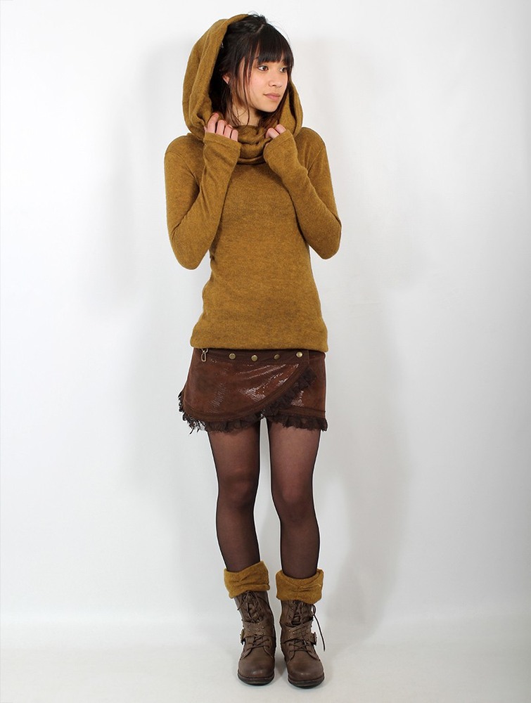 Rusty Toonzshop Mantra Big Collar Sweater Women Sweater | 31967BIPS