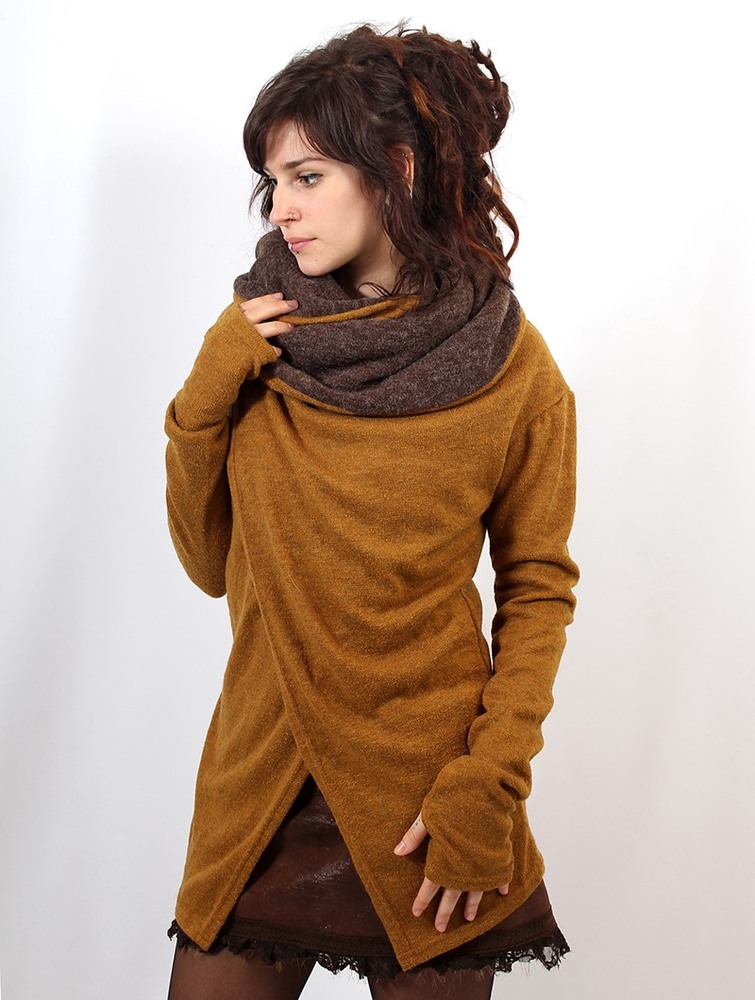 Rusty and brown Toonzshop Adrika Cardigan Women Cardigan | 37401OHYZ