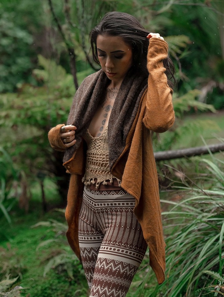 Rusty and brown Toonzshop Adrika Cardigan Women Cardigan | 37401OHYZ