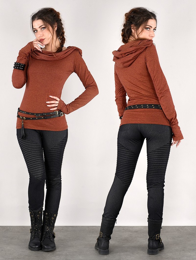 Sienna Toonzshop Chryzz Long Sleeve Top Women Tops | 20573GHBF