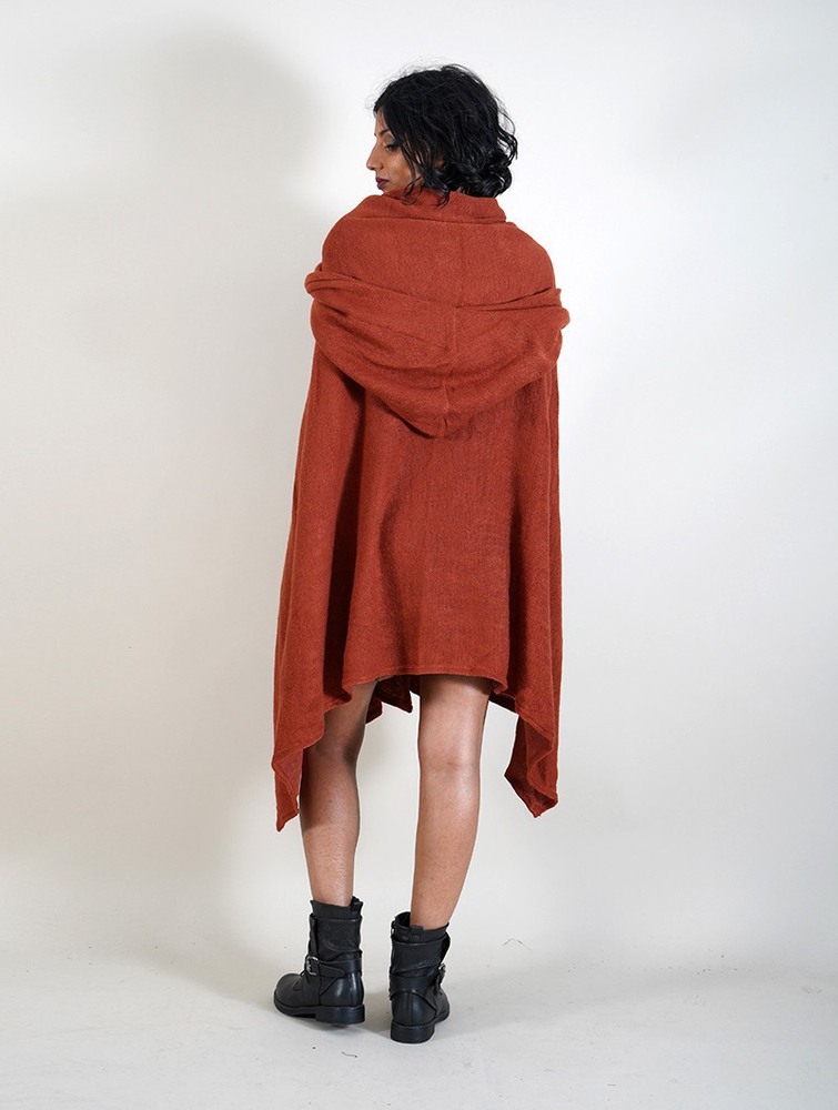 Sienna Toonzshop Danae Hooded Cape Women Ponchos | 28465GKBW