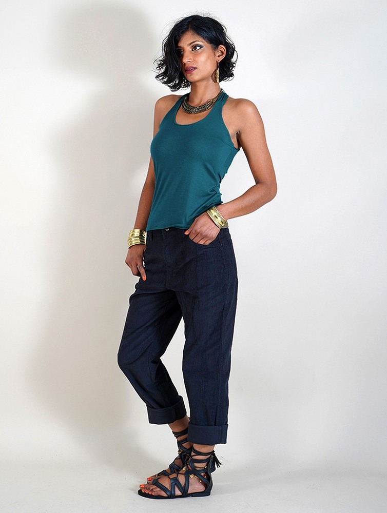 Teal Toonzshop Eneko Sleeveless Top Women Tops | 85624XYLW