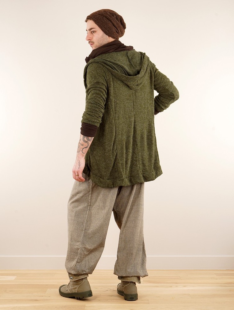 Vert kaki Toonzshop Thin Shandili Cardigan Women Cardigan | 82531KBHS