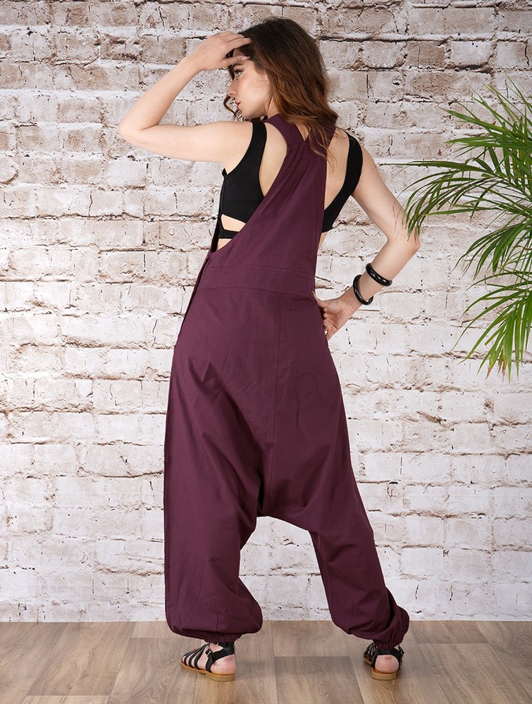 Wine Toonzshop Bhakta Harem Pant Overalls Women Pants | 81472UGPJ