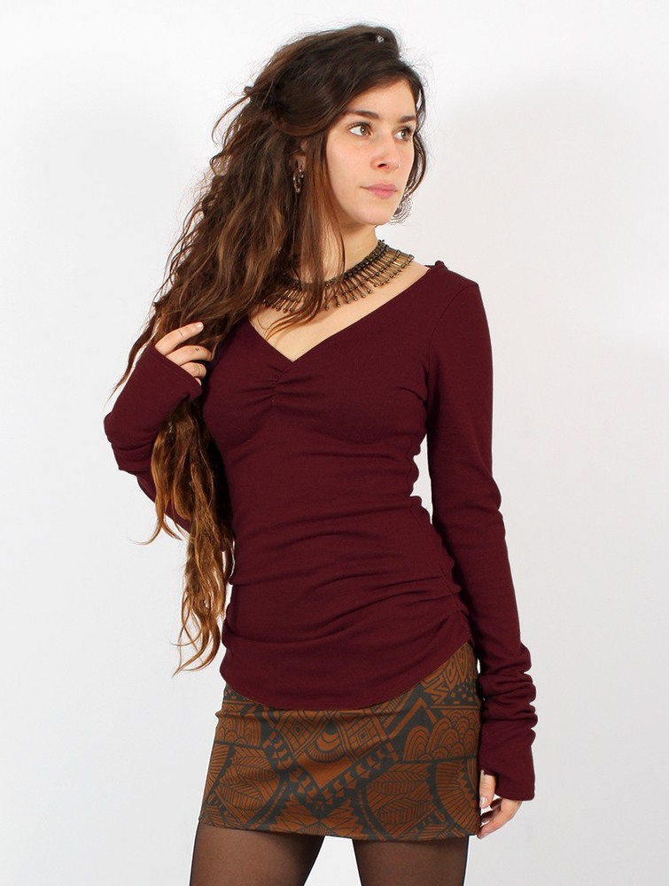 Wine Toonzshop Nikkäa Pullover Women Pullover | 09248PUQM