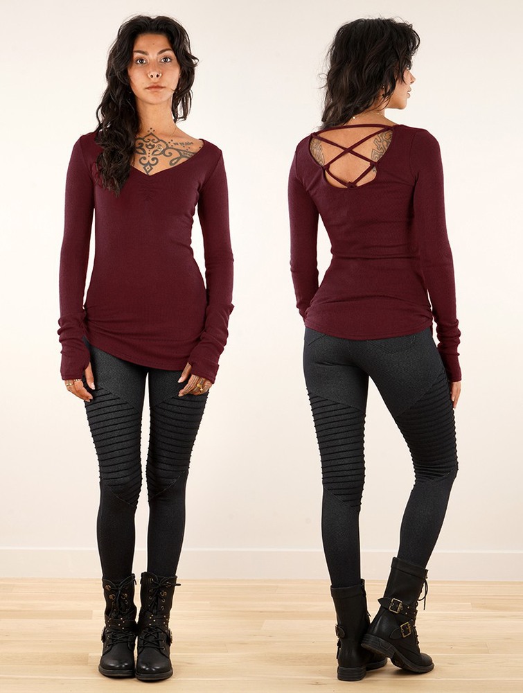 Wine Toonzshop Nikkäa Pullover Women Pullover | 09248PUQM