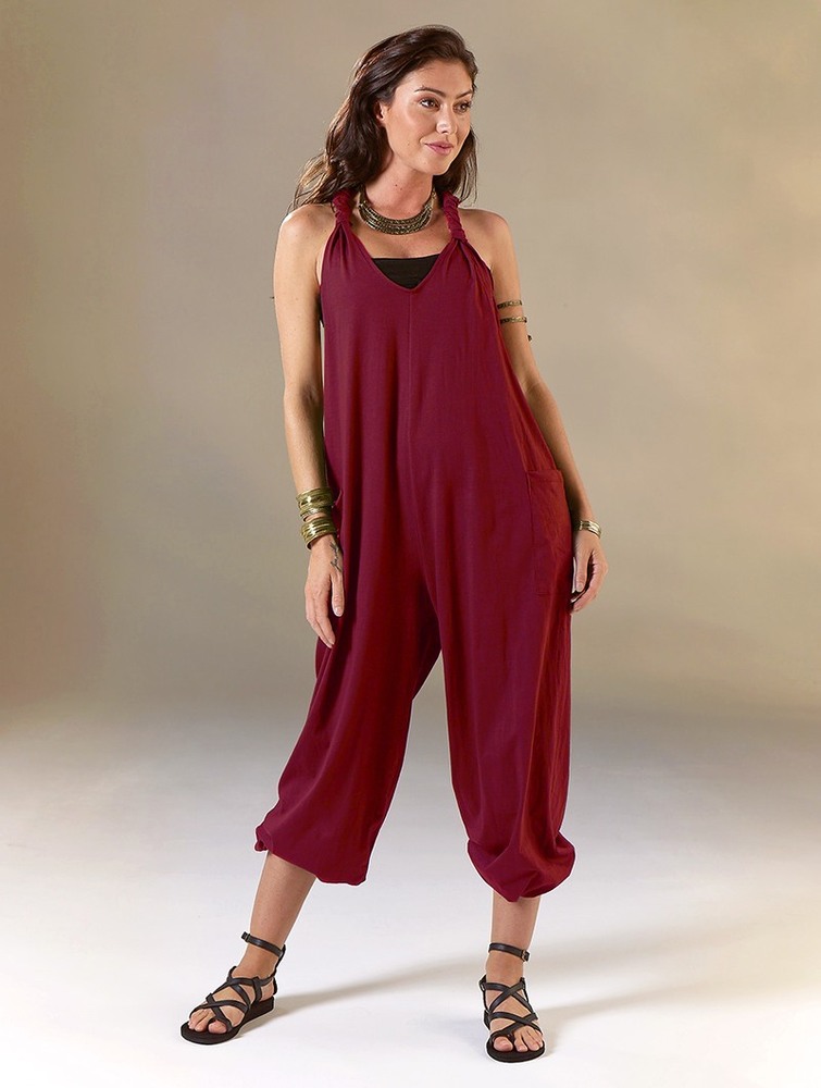 Wine Toonzshop Sampatti Harem Pant Overalls Women Pants | 09634FWAM