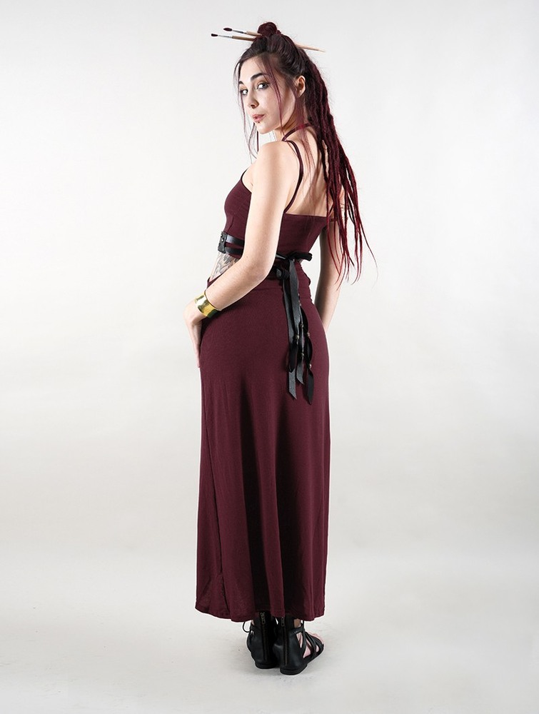 Wine Toonzshop Sheherazade Long Dress Women Dress | 69358IJXQ