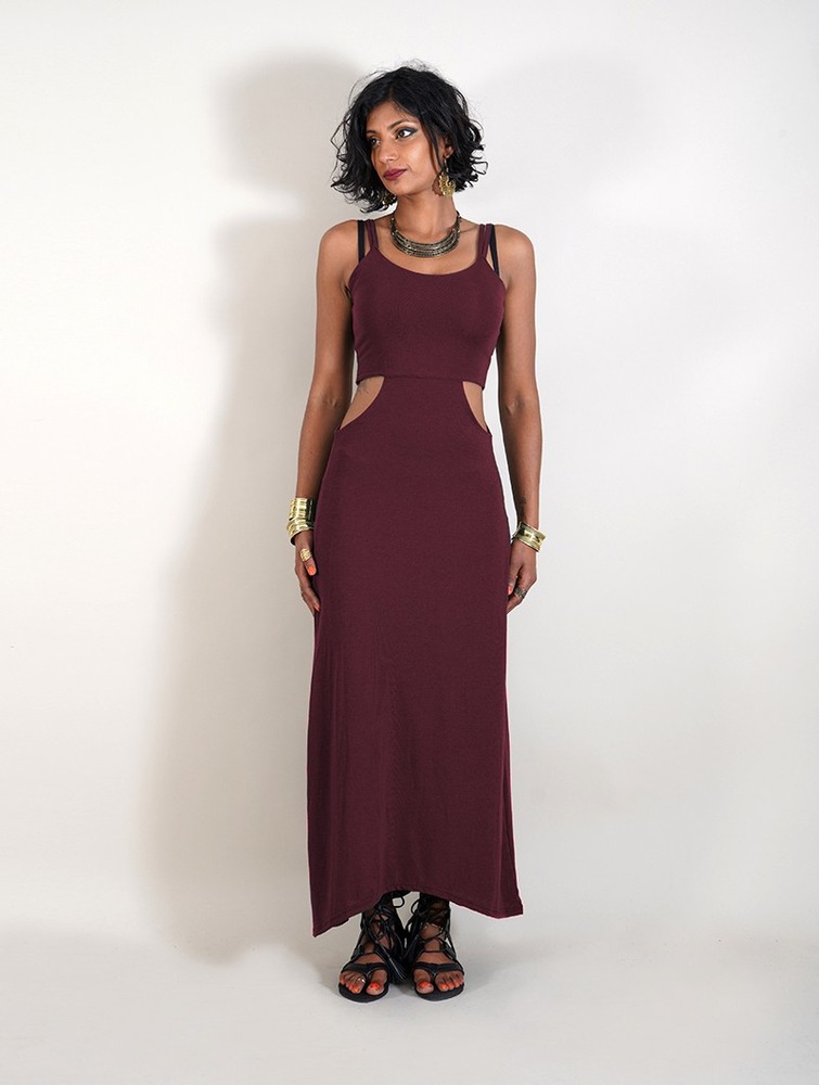 Wine Toonzshop Sheherazade Long Dress Women Dress | 69358IJXQ